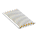 Flate plates with flanges heating elements